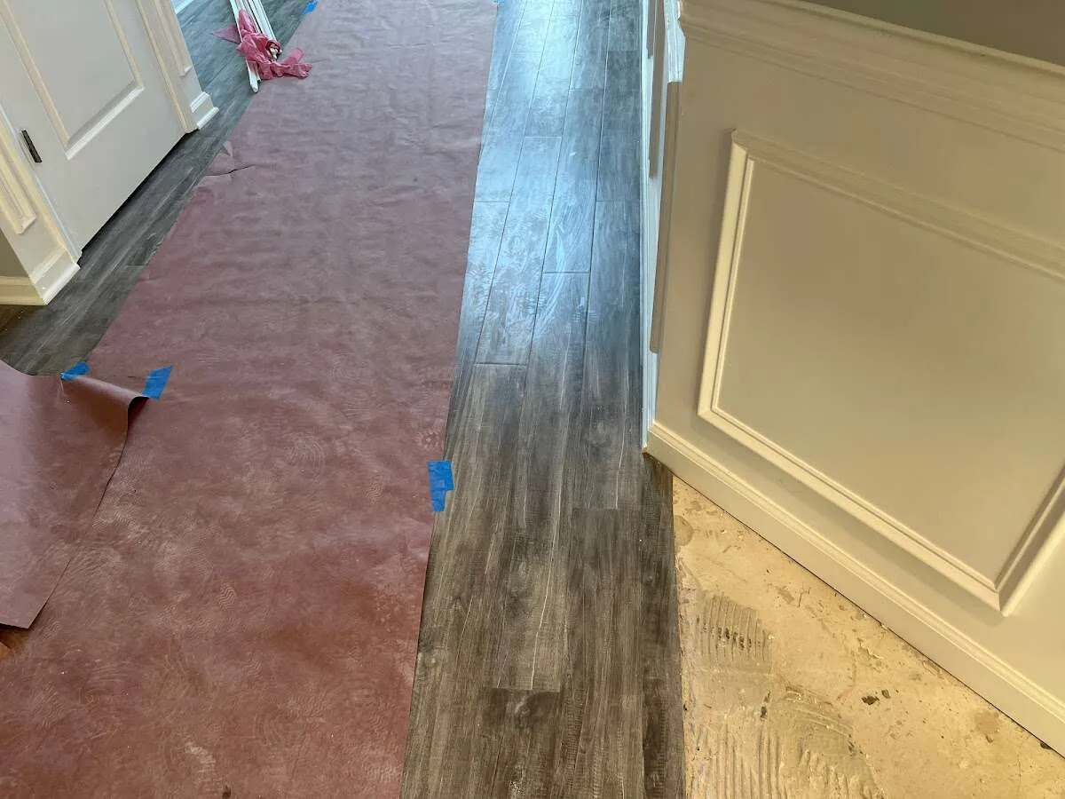 Completed marble shower restoration in Georgetown